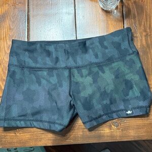 WodBottom Camo Athletic Shorts